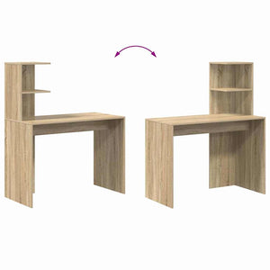 Γραφείο Sonoma Δρυς 102 x 50 x 124 εκ. Επεξεργασμένο ξύλο - Pakobazaar