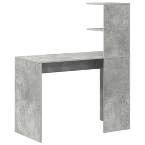 Γραφείο Σκυρόδεμα Γκρι 102 x 50 x 124 εκ. Επεξεργασμένο ξύλο - Pakobazaar
