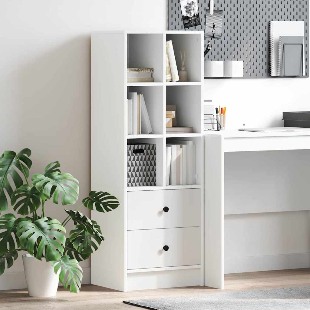 Highboard με συρτάρι Λευκό 45,5 x 34 x 127 εκ - Pakobazaar