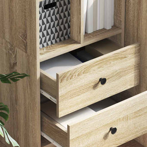 Highboard με συρτάρι Δρύς Sonoma 45,5 x 34 x 127 εκ - Pakobazaar
