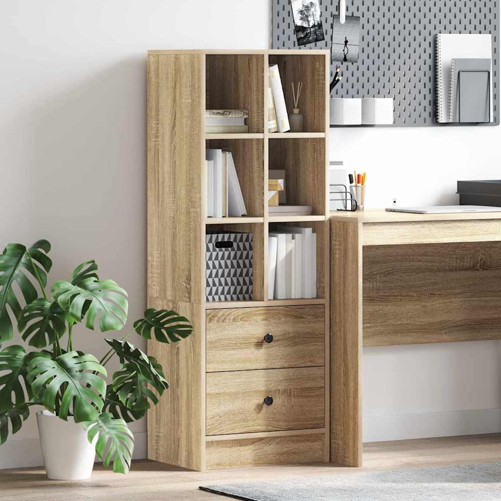 Highboard με συρτάρι Δρύς Sonoma 45,5 x 34 x 127 εκ - Pakobazaar