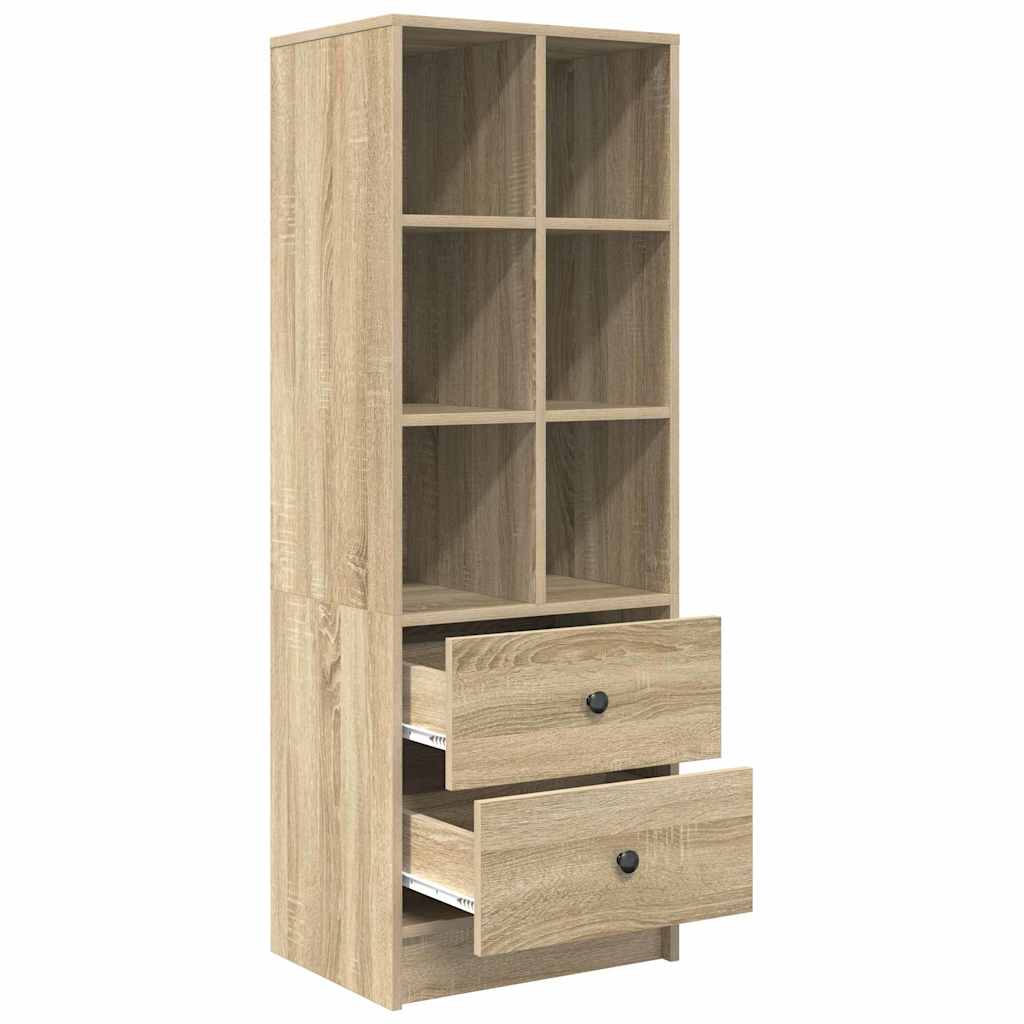 Highboard με συρτάρι Δρύς Sonoma 45,5 x 34 x 127 εκ - Pakobazaar