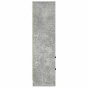 Highboard με συρτάρι Σκυρόδεμα Γκρι 45,5 x 34 x 127 εκ
