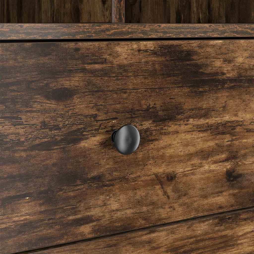 Highboard με συρτάρι Καπνιστό Δρύς 45,5 x 34 x 127 εκ - Pakobazaar