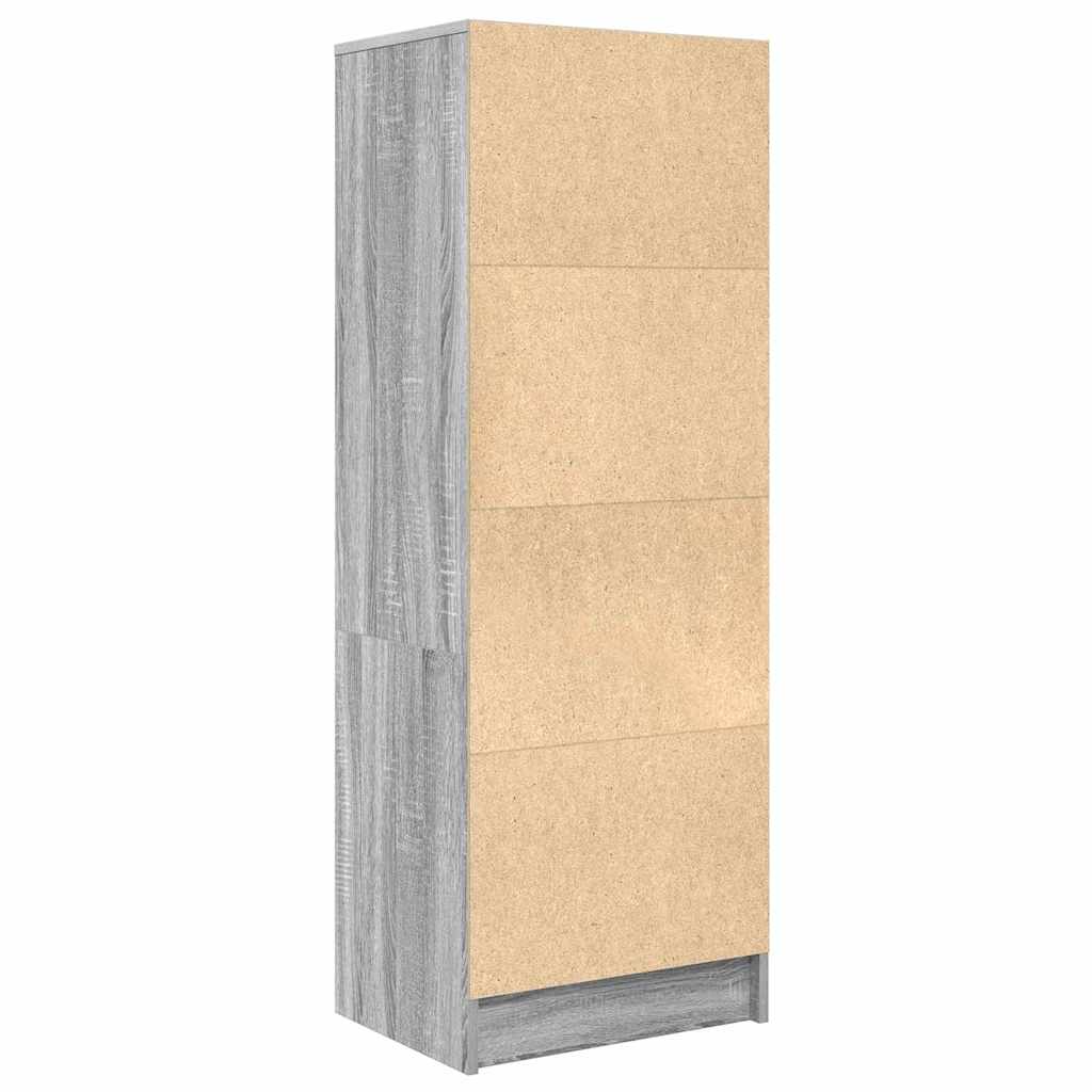 Highboard με συρτάρι Γκρίζο Σονομα 45,5 x 34 x 127 εκ