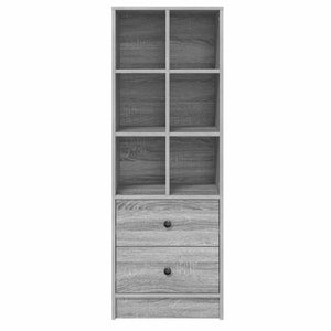 Highboard με συρτάρι Γκρίζο Σονομα 45,5 x 34 x 127 εκ