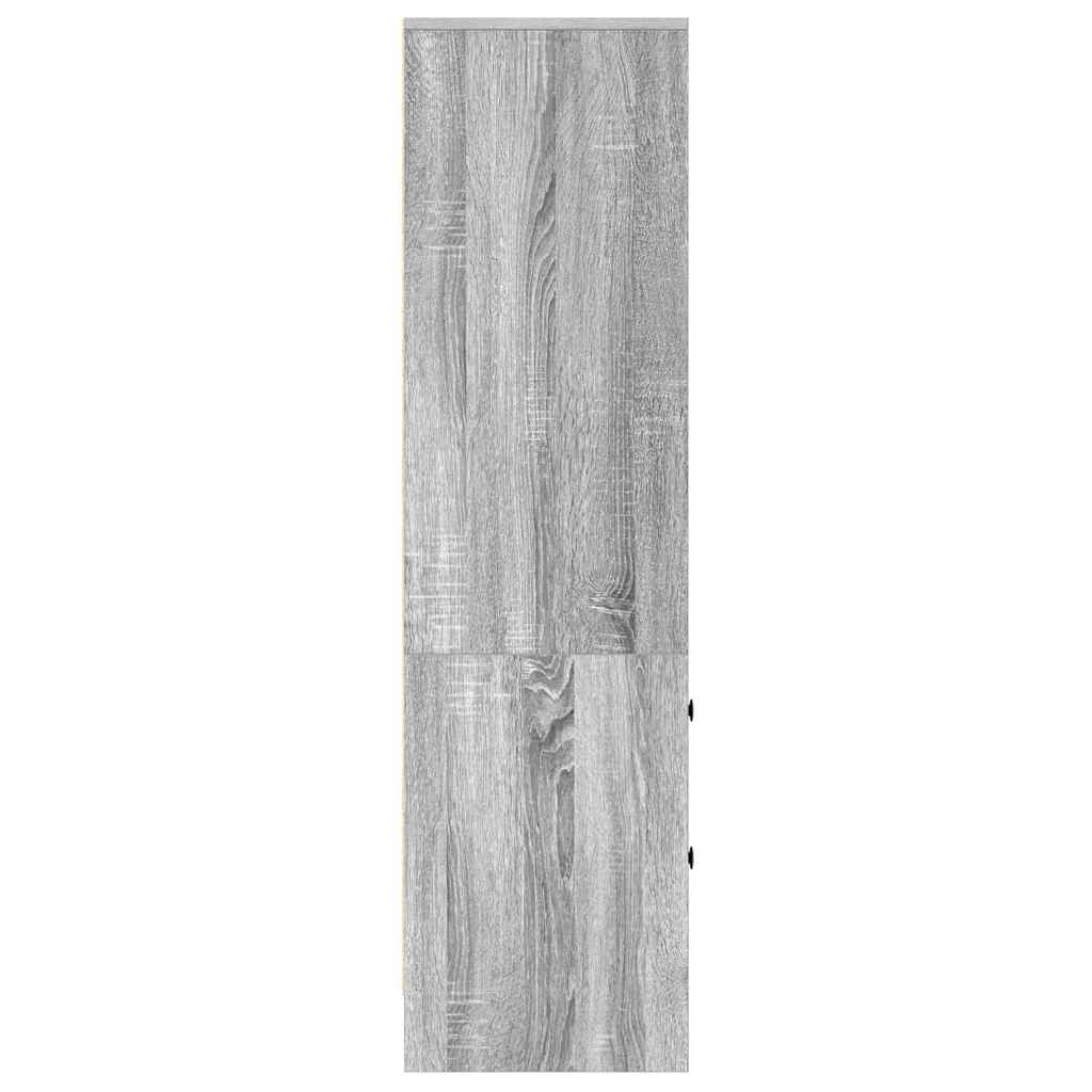 Highboard με συρτάρι Γκρίζο Σονομα 45,5 x 34 x 127 εκ