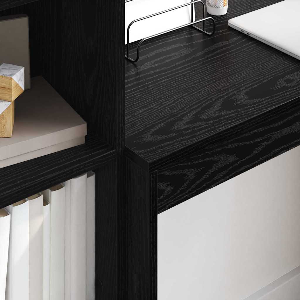 Γραφείο Μαύρη Οξυά 90 x 40 x 76 εκ.