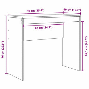 Γραφείο Παλιό ξύλο 90 x 40 x 76 εκ. - Pakobazaar