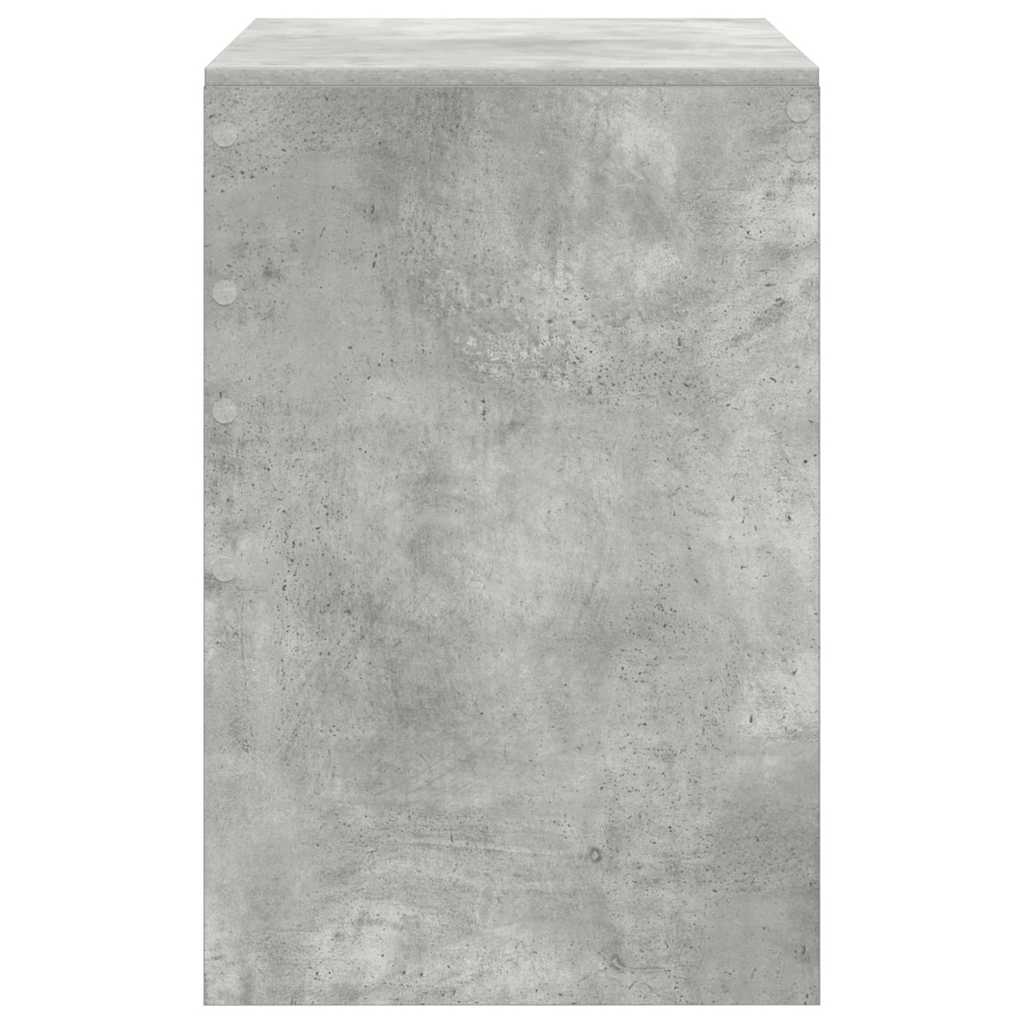Γραφείο Σκυρόδεμα Γκρι 80 x 50 x 76 εκ. - Pakobazaar