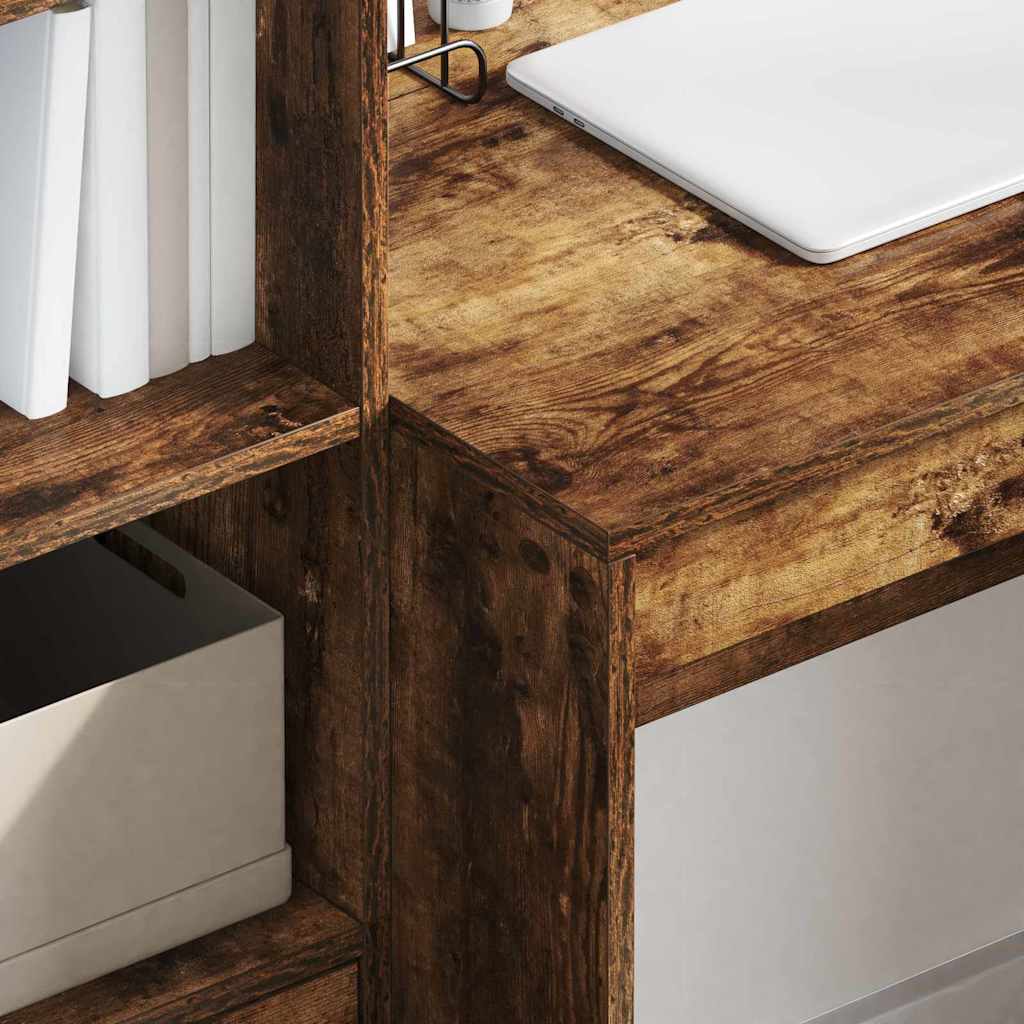 Γραφείο Καπνιστό Δρύς 90 x 50 x 76 εκ.