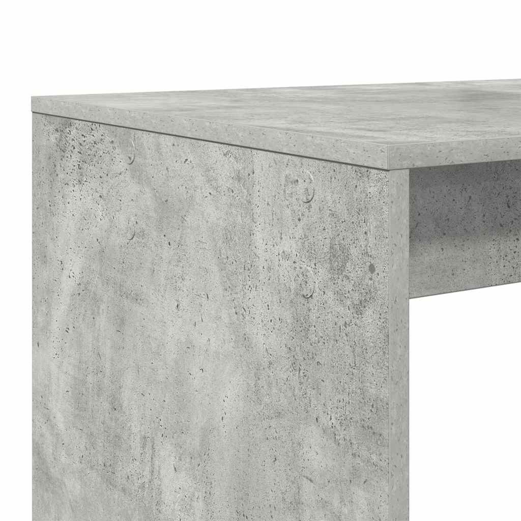 Γραφείο Σκυρόδεμα Γκρι 108 x 55 x 103.5 εκ. Επεξεργασμένο ξύλο