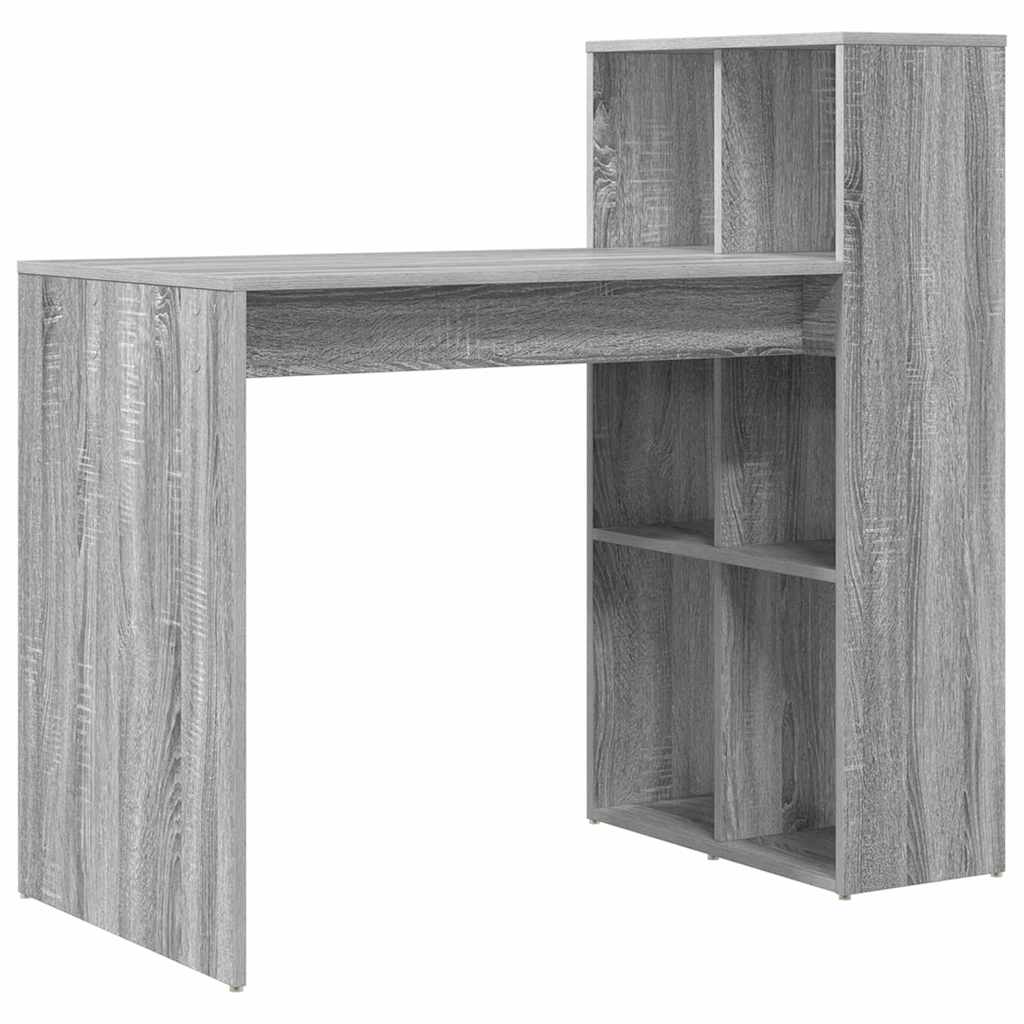 Γραφείο Γκρίζο Σονομα 108 x 55 x 103.5 εκ. Επεξεργασμένο ξύλο