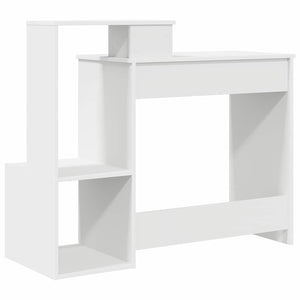 Γραφείο Λευκό 106 x 41 x 88.5 εκ. Επεξεργασμένο Ξύλο