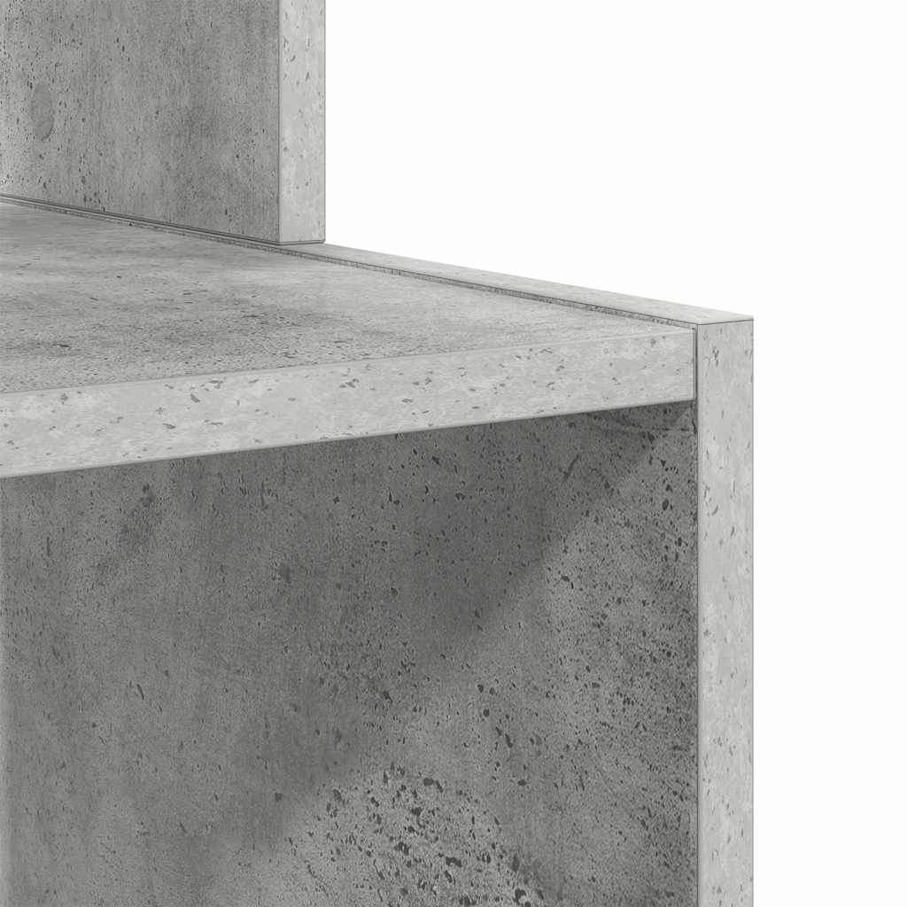 Γραφείο Σκυρόδεμα Γκρι 106 x 41 x 88.5 εκ. Επεξεργασμένο ξύλο - Pakobazaar