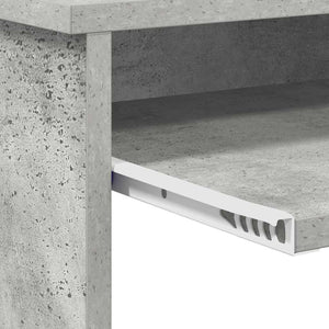 Γραφείο Σκυρόδεμα Γκρι 106 x 41 x 88.5 εκ. Επεξεργασμένο ξύλο - Pakobazaar