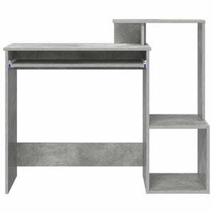 Γραφείο Σκυρόδεμα Γκρι 106 x 41 x 88.5 εκ. Επεξεργασμένο ξύλο - Pakobazaar