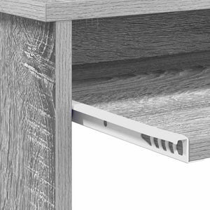 Γραφείο Γκρίζο Σονομα 106 x 41 x 88.5 εκ. Επεξεργασμένο Ξύλο