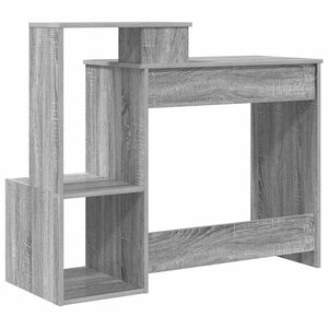 Γραφείο Γκρίζο Σονομα 106 x 41 x 88.5 εκ. Επεξεργασμένο Ξύλο
