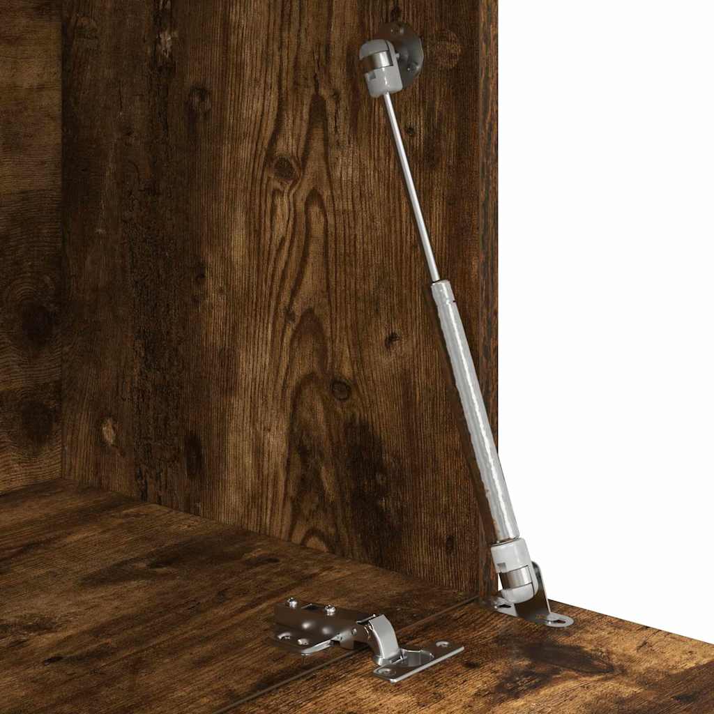 Γραφείο Καπνιστό Δρύς 71.5 x 31.5 x 106.5 εκ Επεξεργασμένο ξύλο - Pakobazaar