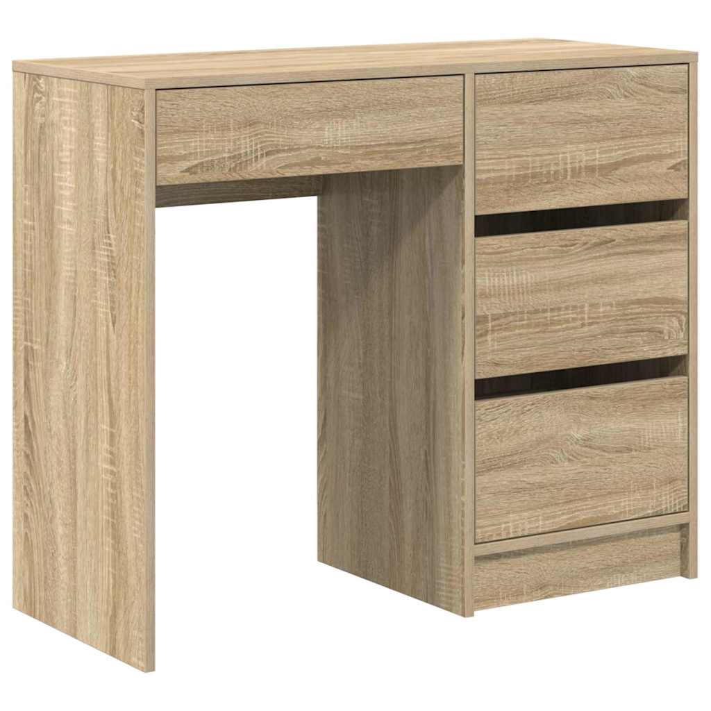 Γραφείο Δρύς Sonoma 90 x 37.5 x 75 εκ Επεξεργασμένο ξύλο