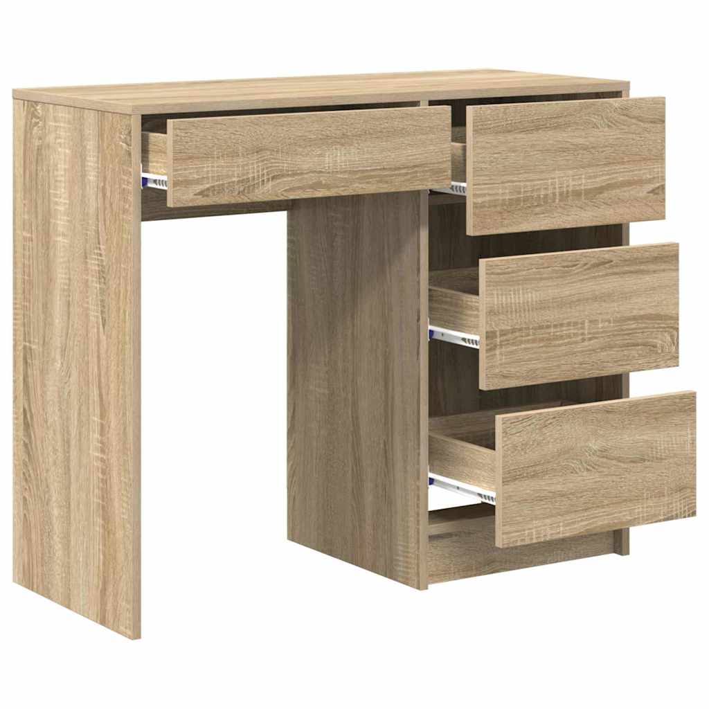 Γραφείο Δρύς Sonoma 90 x 37.5 x 75 εκ Επεξεργασμένο ξύλο