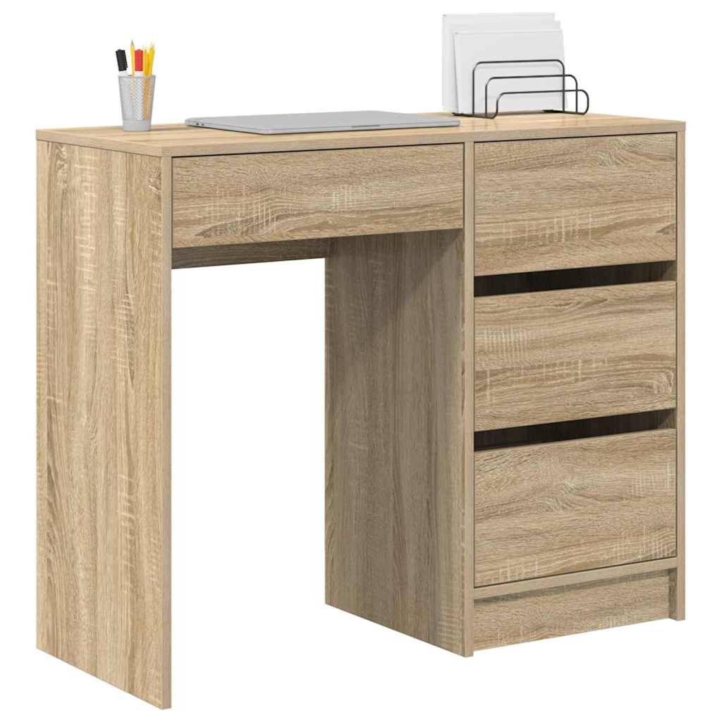 Γραφείο Δρύς Sonoma 90 x 37.5 x 75 εκ Επεξεργασμένο ξύλο