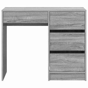 Γραφείο Γκρίζο Σονομα 90 x 37.5 x 75 εκ Επεξεργασμένο ξύλο - Pakobazaar