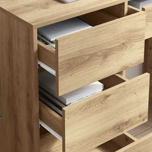 Γραφείο Artisan Oak 90 x 37.5 x 75 εκ Επεξεργασμένο ξύλο - Pakobazaar