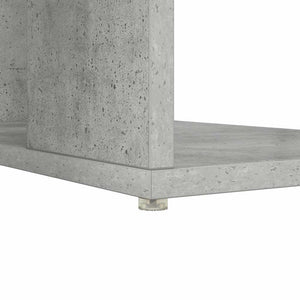 Γραφείο Σκυρόδεμα Γκρι 130 x 50.5 x 75 εκ Επεξεργασμένο ξύλο - Pakobazaar
