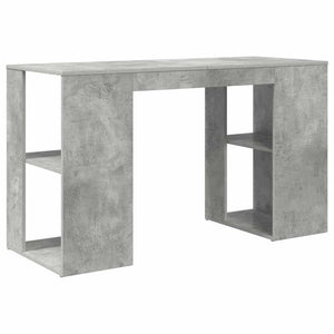 Γραφείο Σκυρόδεμα Γκρι 130 x 50.5 x 75 εκ Επεξεργασμένο ξύλο - Pakobazaar
