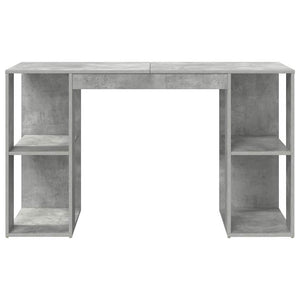 Γραφείο Σκυρόδεμα Γκρι 130 x 50.5 x 75 εκ Επεξεργασμένο ξύλο - Pakobazaar