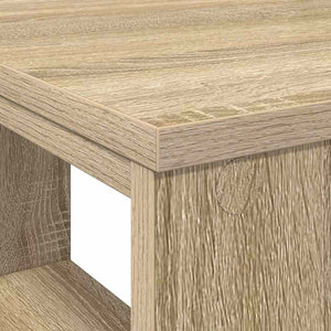 Γραφείο με ράφι Δρύς Sonoma 90 x 50 x 75 εκ. Επεξεργασμένο ξύλο - Pakobazaar