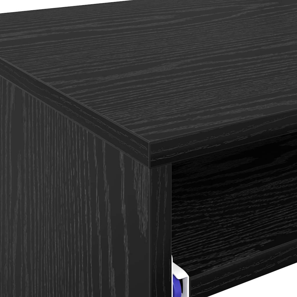 Γραφείο Μαύρη Οξυά 77.5 x 43 x 79 εκ. Επεξεργασμένο ξύλο - Pakobazaar