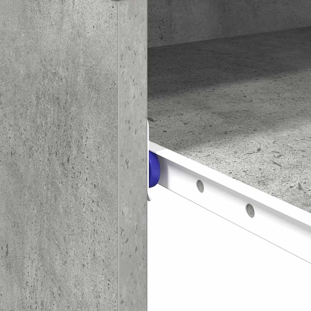 Γραφείο Σκυρόδεμα Γκρι 77.5 x 43 x 79 εκ. Επεξεργασμένο ξύλο - Pakobazaar