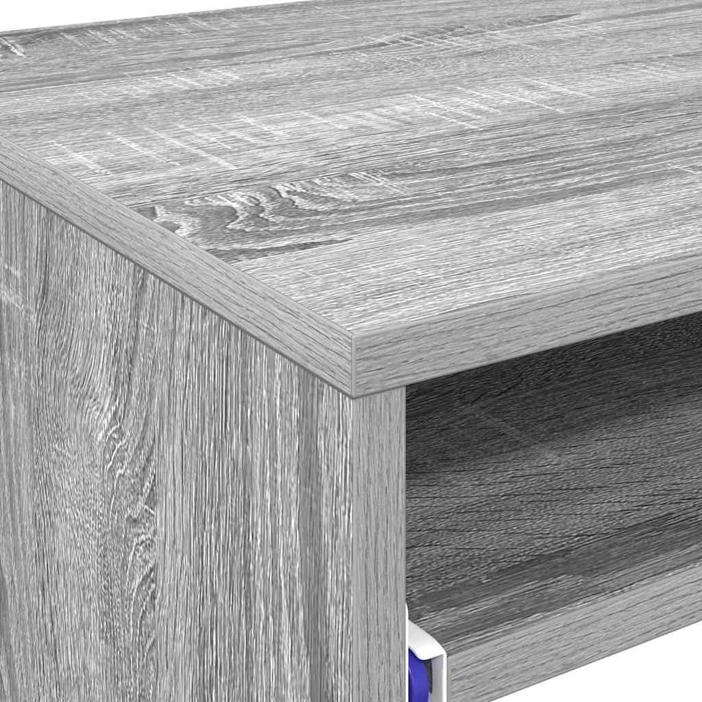 Γραφείο Γκρίζο Σονομα 77.5 x 43 x 79 εκ. Επεξεργασμένο ξύλο