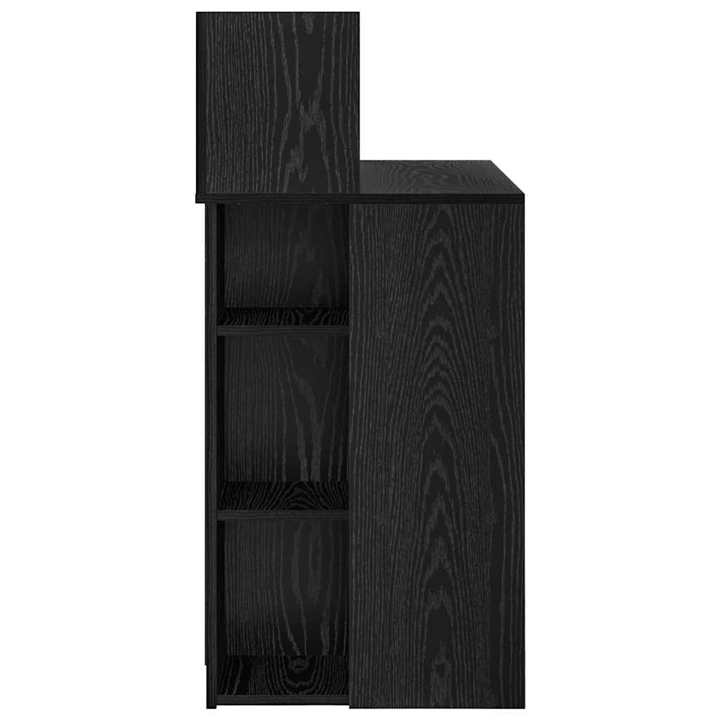 Γραφείο Μαύρη Οξυά 90 x 48 x 101,5 εκ. Επεξεργασμένο ξύλο - Pakobazaar