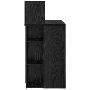 Γραφείο Μαύρη Οξυά 90 x 48 x 101,5 εκ. Επεξεργασμένο ξύλο - Pakobazaar