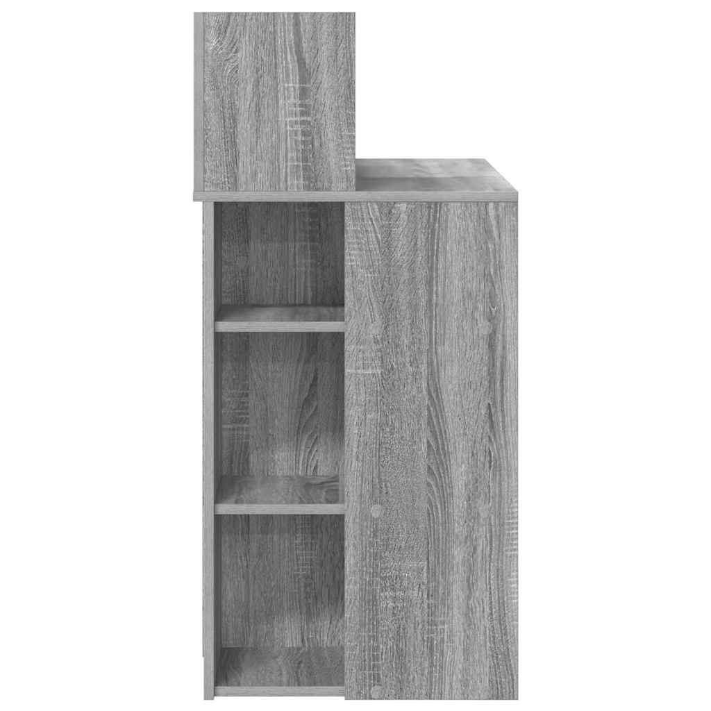 Γραφείο Γκρίζο Σονομα 90 x 48 x 101,5 εκ. Επεξεργασμένο ξύλο - Pakobazaar