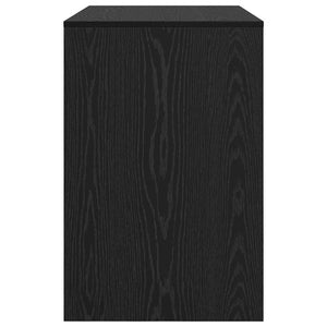 Γραφείο Μαύρη Οξυά Επεξεργασμένο Ξύλο 102 x 50 x 75 εκ