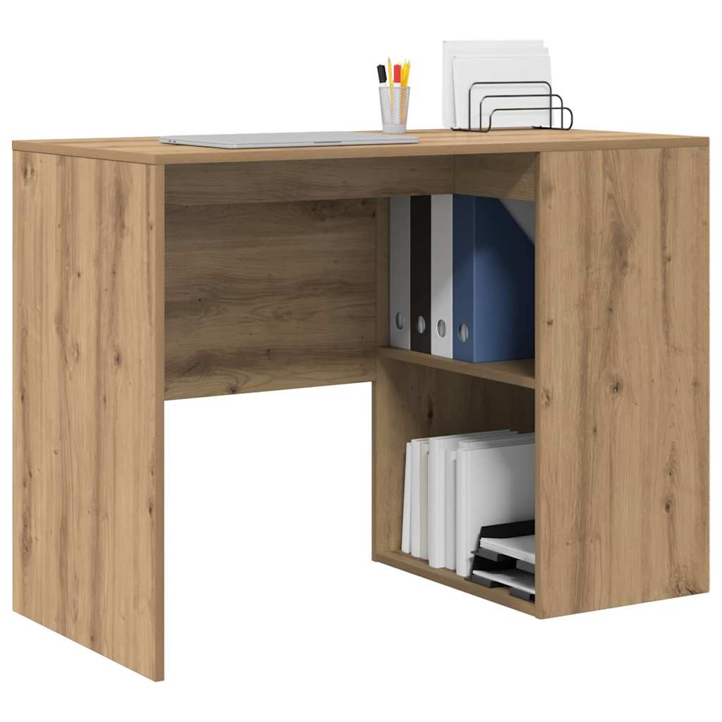 Γραφείο με ράφι Artisan Oak 102 x 50 x 75 εκ Επεξεργασμένο ξύλο - Pakobazaar