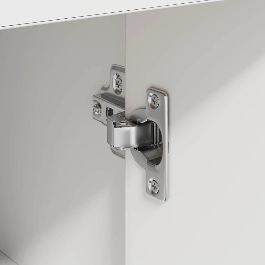 Πλαϊνό γραφείο με συρτάρι Λευκό 38 x 34 x 75 εκ - Pakobazaar