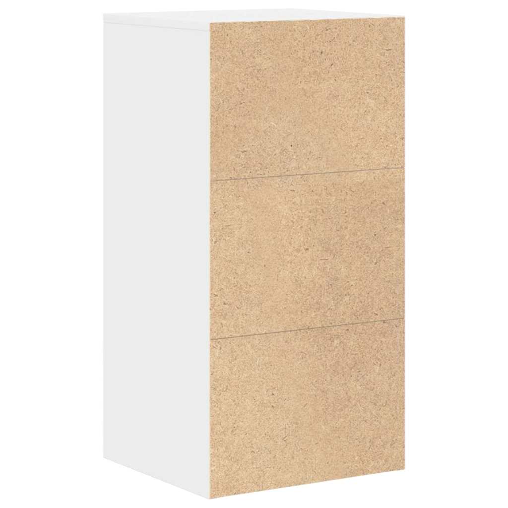 Πλαϊνό γραφείο με συρτάρι Λευκό 38 x 34 x 75 εκ - Pakobazaar