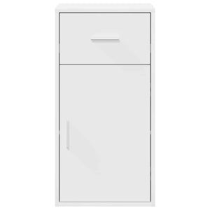 Πλαϊνό γραφείο με συρτάρι Λευκό 38 x 34 x 75 εκ - Pakobazaar