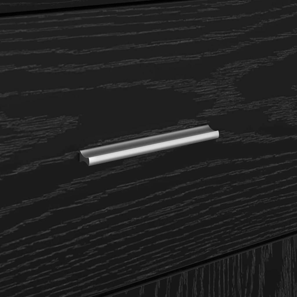 Πλαϊνό γραφείο με συρτάρι Μαύρη Οξυά 38 x 34 x 75 εκ