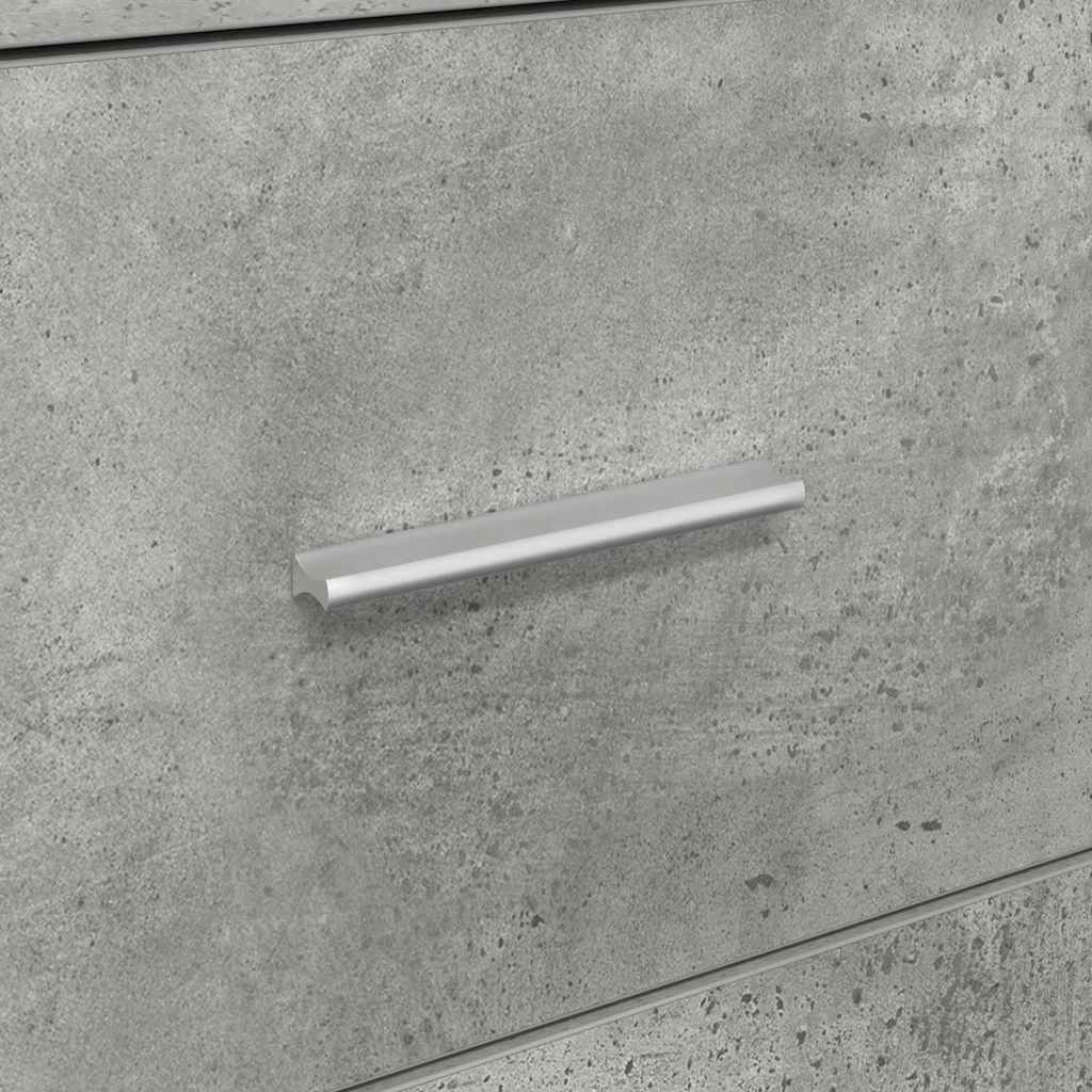 Πλαϊνό γραφείο με συρτάρι Σκυρόδεμα Γκρι 38 x 34 x 75 εκ - Pakobazaar