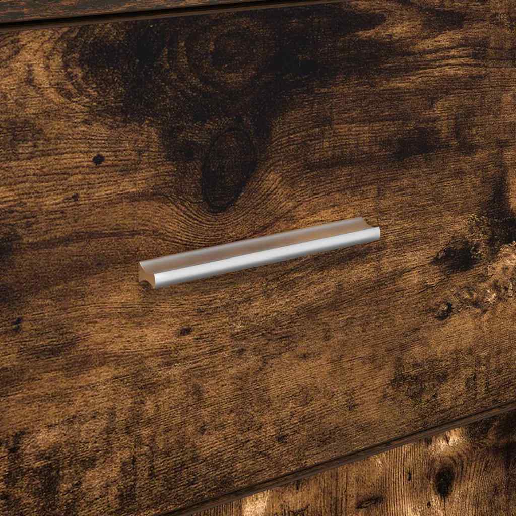 Πλαϊνό γραφείο με συρτάρι Καπνιστό Δρύς 38 x 34 x 75 εκ - Pakobazaar