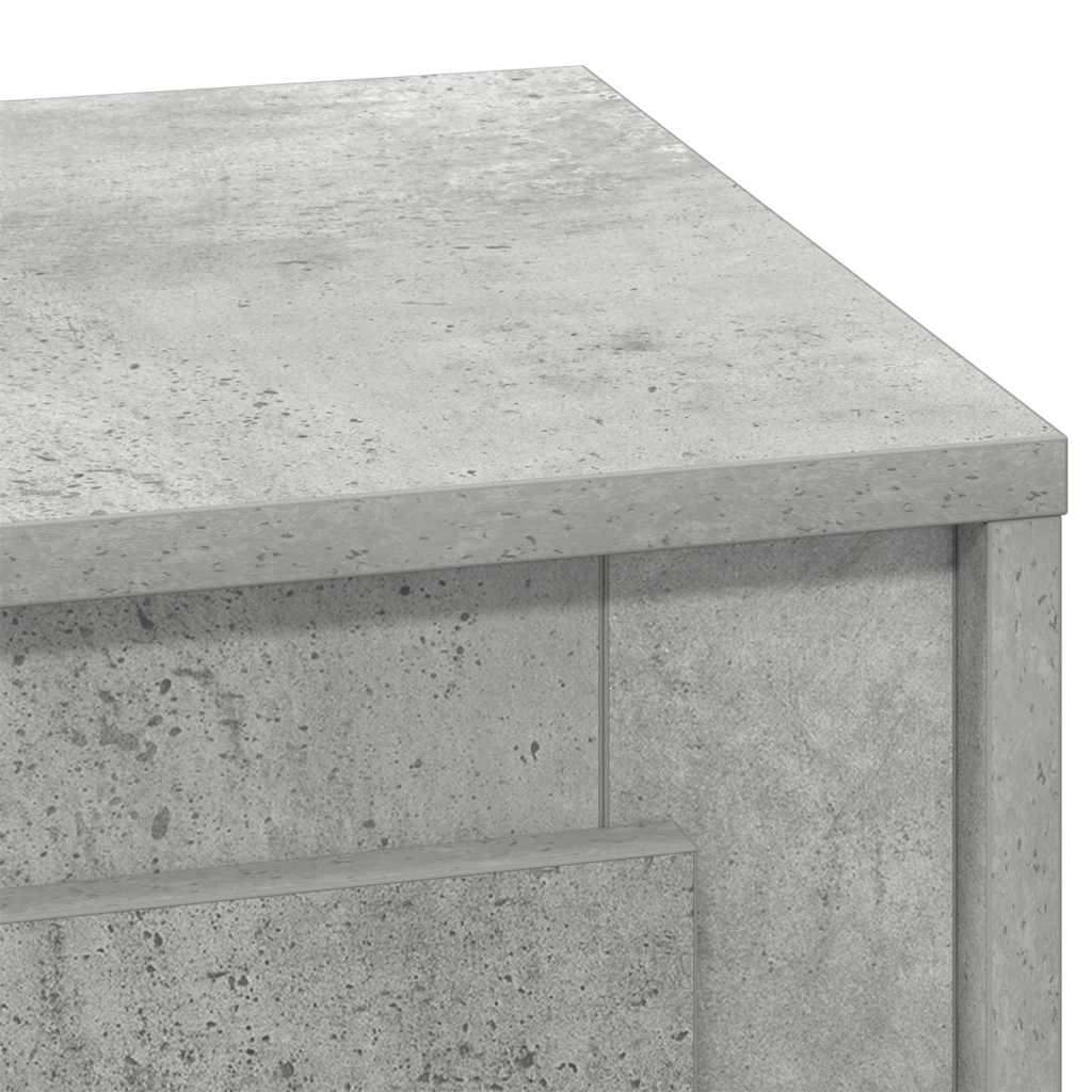Κομοδίνο 2 pcs Σκυρόδεμα Γκρι 44 x 34,5 x 45 εκ - Pakobazaar