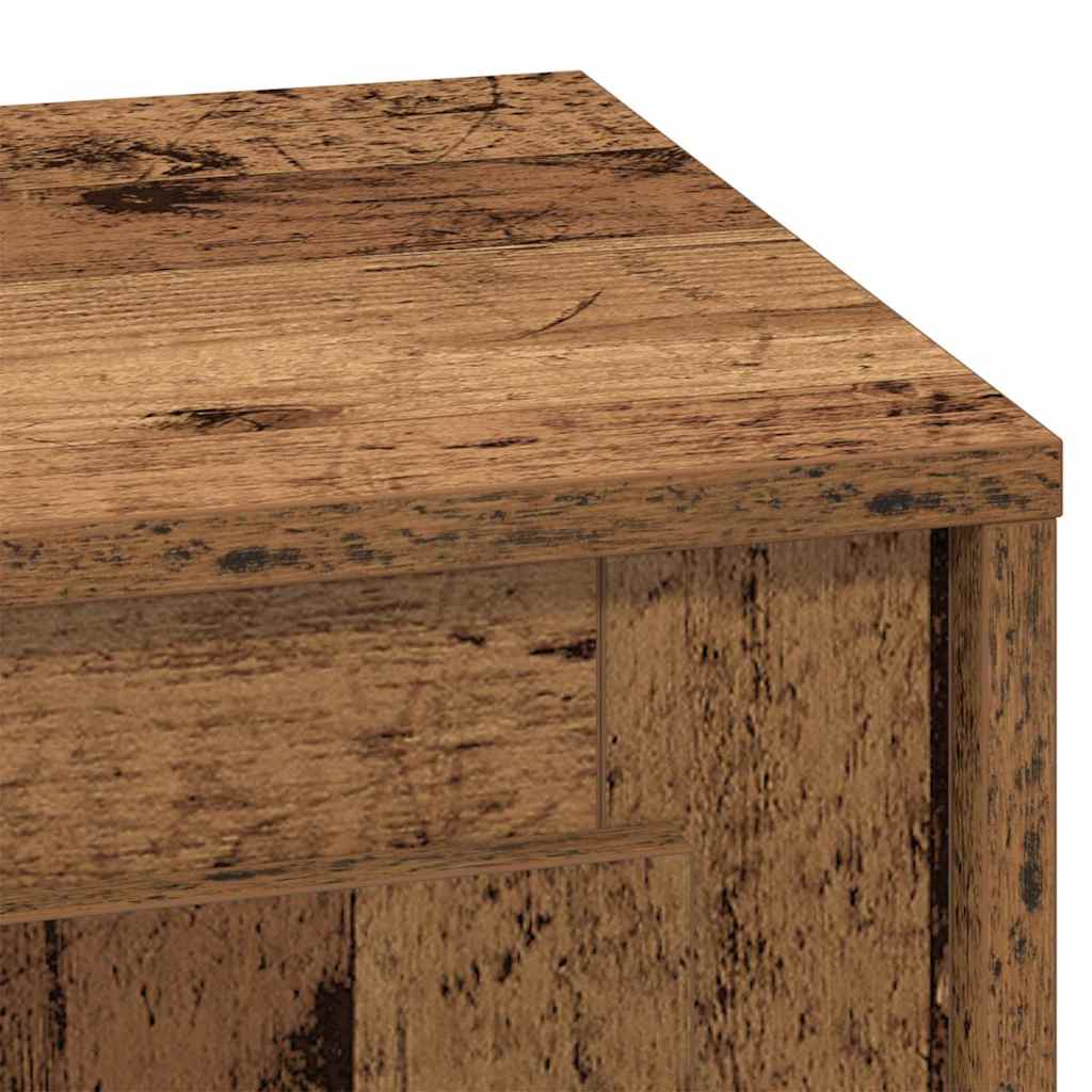 Κομοδίνο 2 pcs Παλιό ξύλο 44 x 34,5 x 45 εκ Επεξεργασμένο ξύλο - Pakobazaar