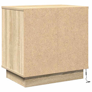 Κομοδίνο Δρύς Sonoma 50 x 34,5 x 50 εκ. Επεξεργασμένο ξύλο - Pakobazaar